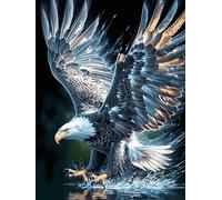 Eagle Flying Over The Mountains 500 Piece Jigsaw Puzzle for Adults Teens Wildlife Pet Jigsaw After Work Leisure Brainteasing Puzzle for Colleagues Stress Buster 500 PCS