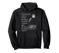 Eagle Forest They Will Soar High On Wings Jesus Isaiah 4031 Pullover Hoodie