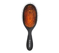 EAGLE FORTRESS Professional Boar Bristle Hair Brush for Women - Mixed Bristle Hair Brush with Glue-Free Ball Tips & First-Cut Natural Boar Bristle HairBrush, Long Pins for Thick & Long Hair