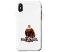 Eagle Freedom Resolve Emblem Case for iPhone X/XS