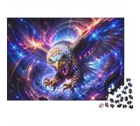 Eagle Galaxy Light 1000pcs Mini Puzzle For Family Birthday Gift | 70x50cm Cardboard Living Room Decor Durable Structure Birthday Gift Anxiety Relief