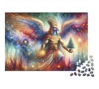 Eagle God Christmas Tree Jigsaw Puzzles Puzzle for Adults Kids. 1000 Pieces Impossible Challenge Toy Educational Games Home Decoration for Adults& Kids Age 14 Years Up 38x26cm/1000pcs