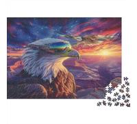 Eagle,Grand Canyon, Sunset1000 Piece Impossible for Adults Games Gifts Kids Challenge Jigsaw