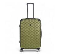 Eagle Green Expandable Hard Shell Abs 8 Wheel Luggage Travel Medium Holiday Bags Suitcase