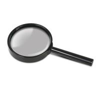 Eagle Handheld Portable Magnifying Glass With Clear Precision Optics, 5X Magnification, 75mm Glass Lens and Easy Grasp Handle for Reading Fine Print and Close Inspection Work