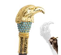 Eagle Head Walking Cane for Men And Women Heavy Duty 500+ Lbs Capacity, Gothic Decorative Ornate Metal Cane with Ergonomic Handle, Walking Stick for Senior