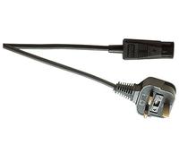 Eagle IEC Mains Lead to 3 Pin UK Plug 10A (1.5 Metres)