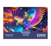 Eagle Immersive Jigsaw Puzzle Designed to Encourage Patience And Clarity, Centred Around Fantasy with A Calm And Modern British Aesthetic 52x38cm/1000pcs