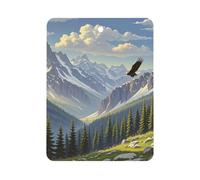 Eagle in Misty Mountain Car Air Freshener Hanging, Long Lasting Scented Car Aromatherapy Tablets, Square Fragrance Scented Cards for Vehicles, Bedroom, Wardrobe White-style