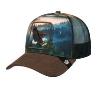 Goorin Bros. Eagle in The Element CapBros. Women/Men - mesh Cap Baseball Trucker Snapback, with Peak, Lining All-Season Spring Summer Autumn Winter - One Size Brown