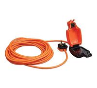 Eagle IP54 Gang Outdoor Lead 10M