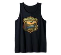 Eagle Island State Park Idaho Novelty Graphic Souvenir Tank Top