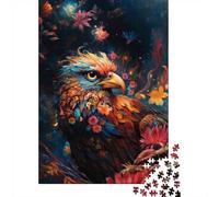 Eagle Jigsaw Puzzle 1000 Pieces for Adults, Bird of Prey Themed Puzzle Gift, Relaxing Challenge, 38x26cm/1000pcs