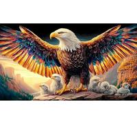 eagle Jigsaw Puzzle for Adults 1000 Pieces - Great Gift Idea Wall Decoration Home Activity 75x50/1000pcs