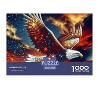 Eagle Jigsaw Puzzles for Adults 1000 Piece Jigsaw Puzzle for Adults Educational Game 1000 PiecesSky Eagle Puzzles for Adult Challenging & Brainteasing Puzzle Game for The Whole for Women Gifts for Me