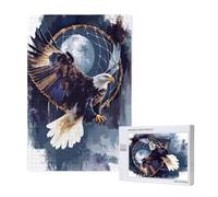 Eagle Jigsaw Puzzles for Adults 1500, Dream Catcher Puzzles for Adults Wooden, Funny/Difficult/Impossible/Challenging Decompression Games, As a Birthday for Women and Men M-1195