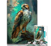 Eagle Jigsaw Puzzles for Teenagers 1000 Jigsaws,Challenging Game And Family Play Wall Decoration Unique Birthday And Xmas Gifts (75x50cm)