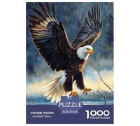 Eagle Jigsaw Puzzles Puzzles for Adults Kids. 1000 Pieces Whimsical Challenge Toy Educational Games Home Decoration for Educational Games Gifts 70x50cm/1000pcs