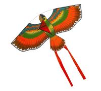 Eagle Kite Red - Large Non Woven Flying Bird Kite | Lightweight Resin Frame Outdoor Toy | Easy To Fly For Kids Boys Girls | Perfect For Spring Festival Beach Travel Sports Fun Entertainment