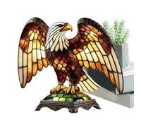 Eagle Lamp | Colorful Eagle Table Lamp - Patriotic Colorful Lightening for Kids Shelf Bedroom Workplace Dorm Apartment Living Room Bed Home Desk