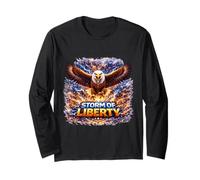 Eagle Liberty Storm Power Emblem Long Sleeve T-Shirt