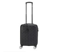 Eagle Lightweight 4-Wheel ABS Hard Shell Luggage Suitcase Cabin Bag - Easy Luggage (Cabin) Black