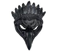 Eagle Mask Exquisite Textured PU Halloween Mask Lifelike Bird Costume for Mardi Gras Day Masquerade Cosplay Party Halloween Costumes Raven Eagle Costume Animal