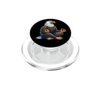 Eagle Meditating Meditation Yoga Pose Peaceful Peace Hippie PopSockets PopGrip for MagSafe