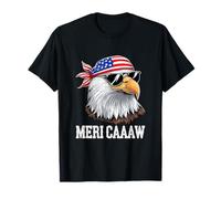 Eagle Meri Caaaw American 4th of July Independence Day T-Shirt