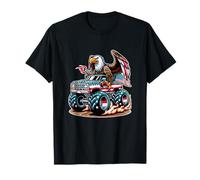Eagle Monster Truck USA 4th of July Independence Day T-Shirt