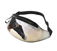 Eagle Mountains Fanny Pack for Men Women, Fashion Festival Fanny Pack, Travel Sport Walking Waist Bag