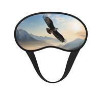 Eagle Mountains Sleep Mask for Side Sleeper, Blackout Eye Mask for Women Men, Zero Pressure Sleeping Masks Soft Breathable Eye Cover Comfortable Blindfold Eyeshade for Night Sleep
