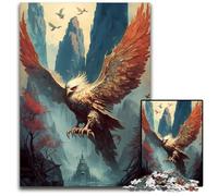 Eagle Mythical Realm 1000Pieces Puzzles for Adults Jigsaw Puzzles for TeenagerFamilies Perfect DIY DecorBrainTeasing Challenge 1000 PCS(75x50cm)