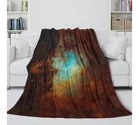 Eagle Nebula M16 Fleece Blanket - Pillars of Creation Air Conditioner Blanket Birthday Gift for Sister Brother Nephew Niece Colleague All Seasons - Sofa Bed Decor 70x80inch(180x200cm)