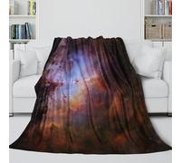 Eagle Nebula M16 Fleece Blanket - Pillars of Creation Air Conditioner Blanket Birthday Gift for Sister Brother Nephew Niece Colleague All Seasons - Sofa Bed Decor 60x80inch(150x200cm)