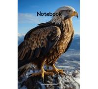 Eagle Notebook 2 - A4 Lined Notebook with 27 Lines on Each Page (100 Pages)