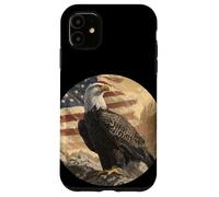 Eagle of Liberty Above Old Glory Case for iPhone 11