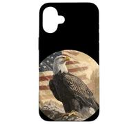 Eagle of Liberty Above Old Glory Case for iPhone 16 Plus