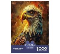 Eagle of Majesty 1000 Piece Jigsaw Puzzle for Adults And Kids Challenging Puzzle Games 1000 Pieces Beautiful Decoration Puzzle Birthday Gifts 38x26cm/1000pcs