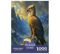 Eagle of Majesty 1000 Piece Jigsaw Puzzle for Adults And Kids Challenging Puzzle Games 1000 Pieces Fun, Challenging & Brainteasing Adults Jigsaw Puzzle Birthday Gifts 38x26cm/1000pcs
