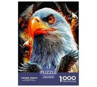 Eagle of Majesty 1000 Piece Jigsaw Puzzle for Adults And Kids Challenging Puzzle Games 1000 Pieces Fun, Challenging & Brainteasing Adults Jigsaw Puzzle Birthday Gifts 70x50cm/1000pcs