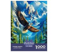 Eagle of Majesty 1000 Piece Jigsaw Puzzles for Adults And Kids Family Puzzle Educational Games 1000 Pieces Beautiful Decoration Puzzle for Women, Gifts for Men 38x26cm/1000pcs
