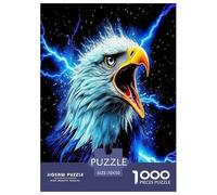 Eagle of Majesty 1000 Piece Jigsaws Puzzles for Adults And Kids Challenging Puzzle Games 1000 Pieces Stress Reliever Birthday Gifts 70x50cm/1000pcs