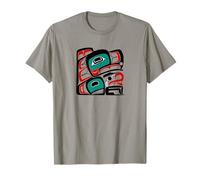 Eagle of Northwest Native American Indian Formline Style T-Shirt