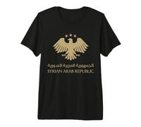 Eagle of Syria 2025 - National Pride Symbol Graphic Premium T-Shirt