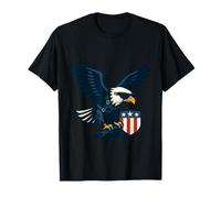 Eagle of Valor American Strength and Spirit of Freedom T-Shirt