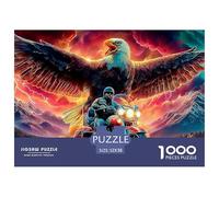 Eagle Overwhelming 1000-Piece Jigsaw Puzzles for Adults A Crusade Through Impossible, Hard, And Difficult Challenging Puzzle Games - The Most Prestigious Gift for Adult And Teenage Conquerors A