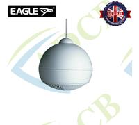 Eagle P602TB Pendant Sphere 100V Line PA Speaker, Ceiling Mount Hanging, White