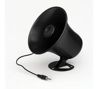 Eagle PA Horn Speaker, Indoor/Outdoor Use, Adjustable Bracket, 3m Lead, 3.5mm Jack Plug Commercail and Domestic Use, Public Address, CB Radio, Communications, Extensions