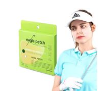 EAGLE PATCH Golf Patches UV Protection (Beige, 4 Pack) - Moisturizing Sun Angel Face Patches for Outdoor Activities, Sun Protection for Golfers